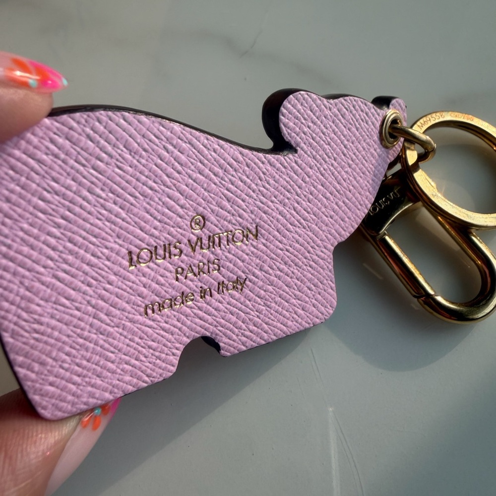 LOUIS VUITTON MOMMY AND BABY BEAR BAG CHARM AND KEY HOLDER - Picture 3 of 5